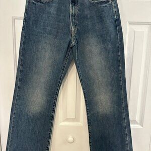 Vintage late 90's Abercombie and Fitch Men's Wide Leg Jeans